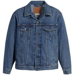 Rugged Denim Trucker Jacket