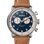 Signature Leather Chronograph Watch
