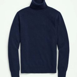 Luxe Cashmere Turtleneck Sweater