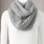 Textured Infinity Wrap Scarf