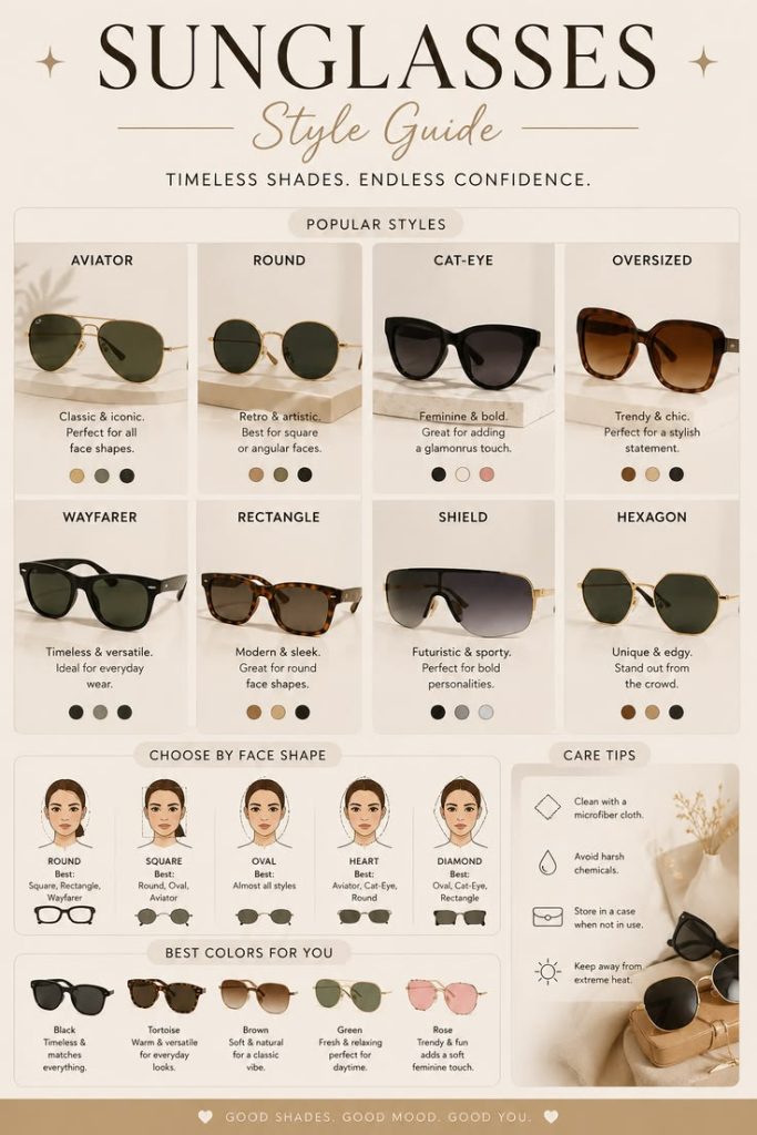 Sunglasses Buying Guide: Finding the Perfect Pair