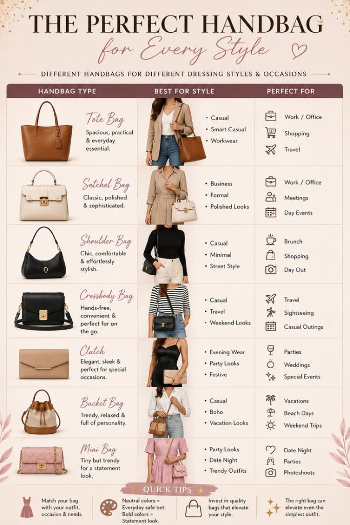How to Choose the Perfect Handbag for Style and Functionality