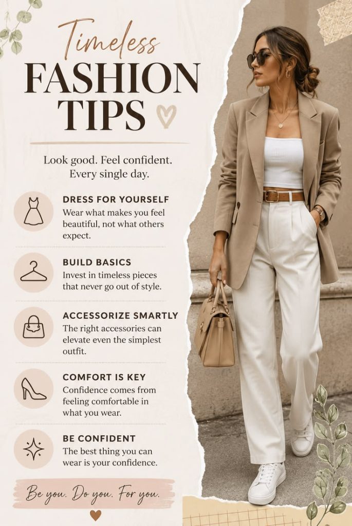 Fashion Tips for Creating a Sophisticated Everyday Look